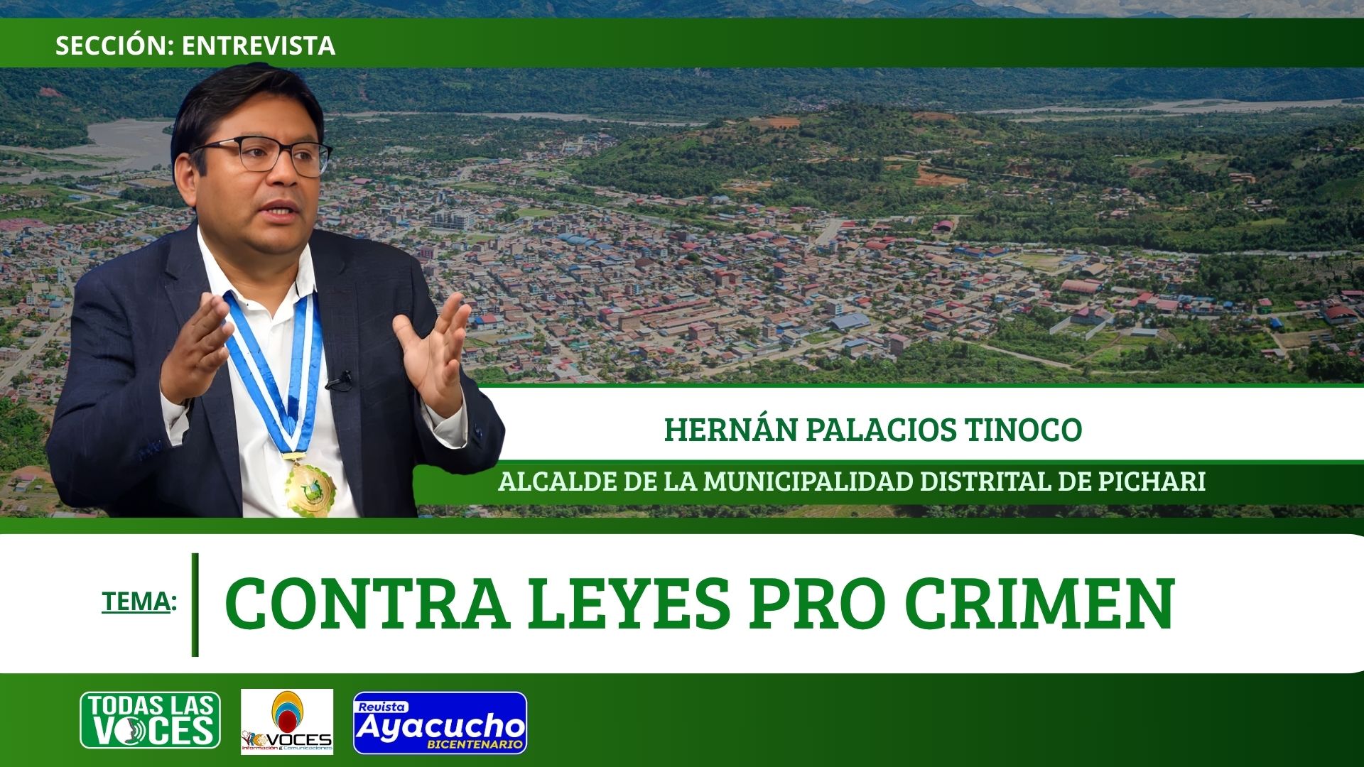 Festividad de la hoja de coca y aniversario de Pichari: Alcalde anuncia actividades