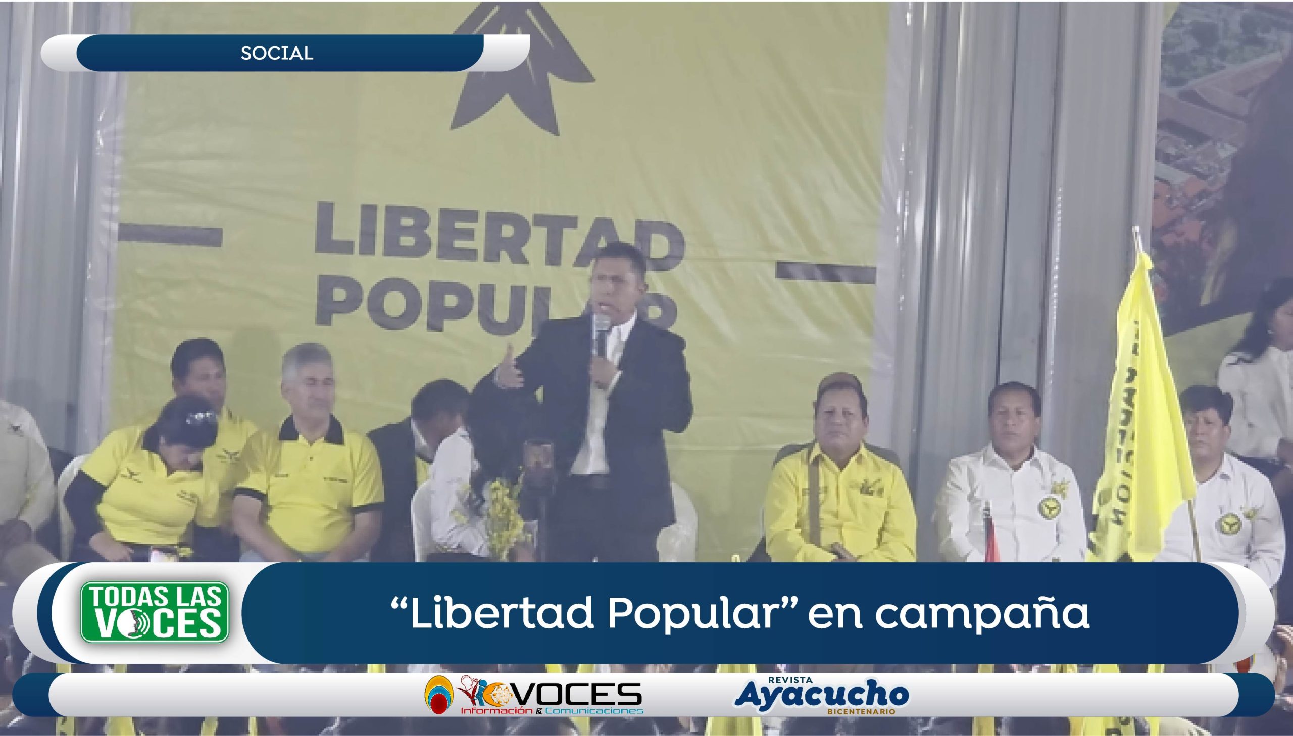 “Libertad Popular” en campaña