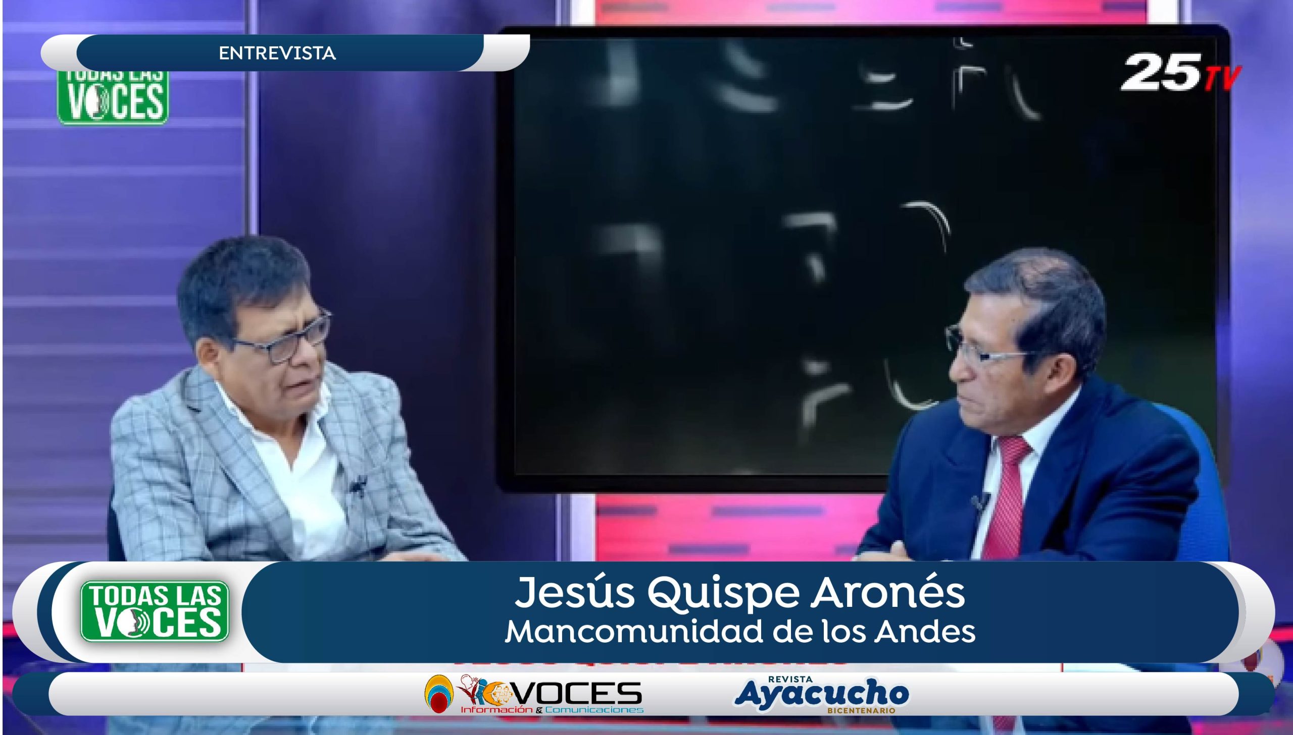 Jesús Quispe Aronés, Mancomunidad de los Andes
