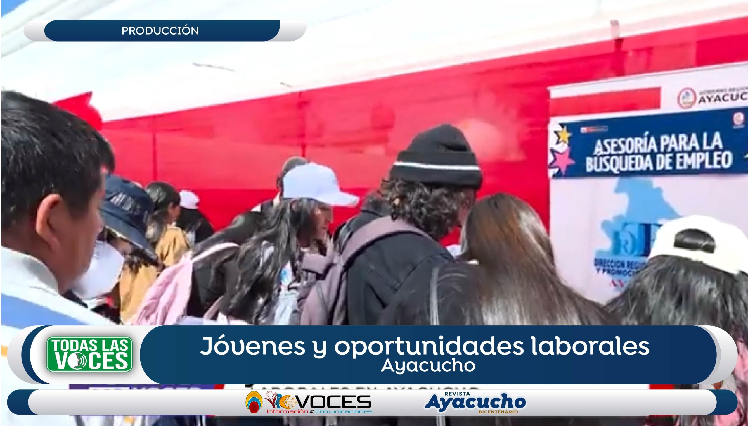 Jóvenes y oportunidades laborales en Ayacucho