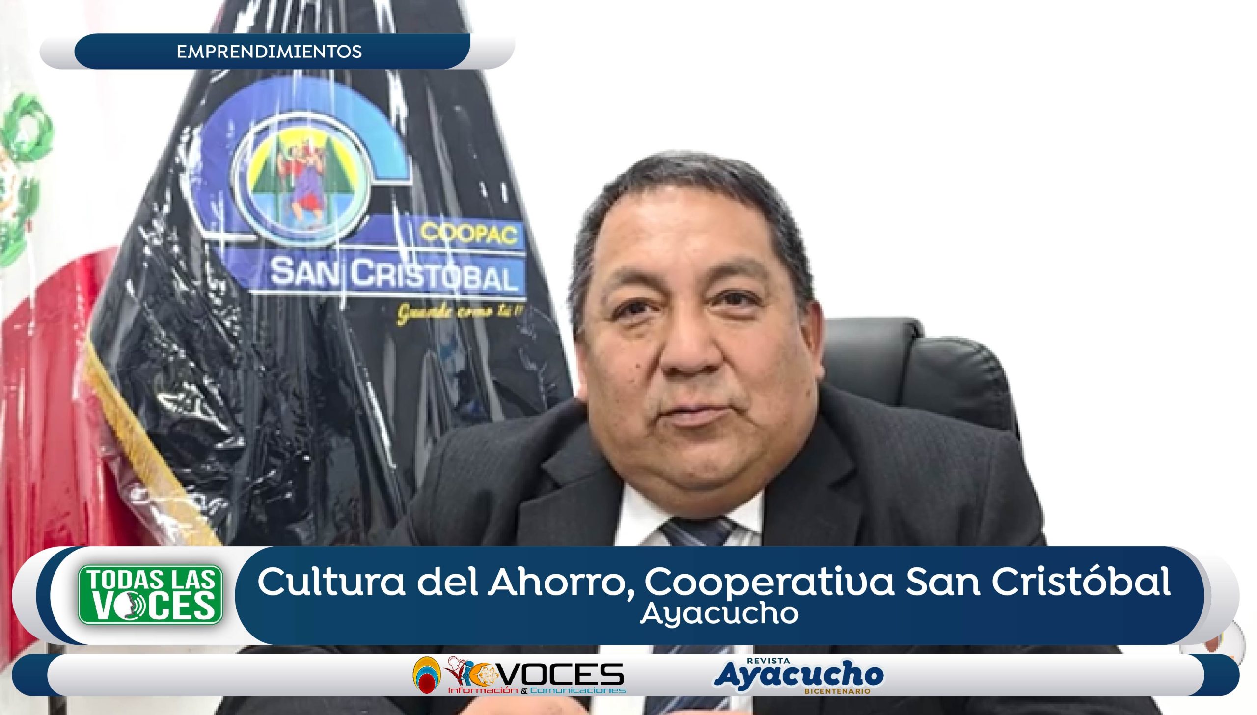 Cultura del Ahorro, Cooperativa San Cristóbal en Ayacucho