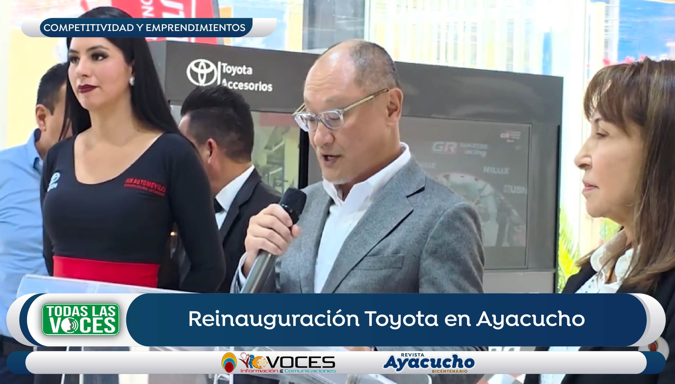 Reinauguración Toyota en Ayacucho