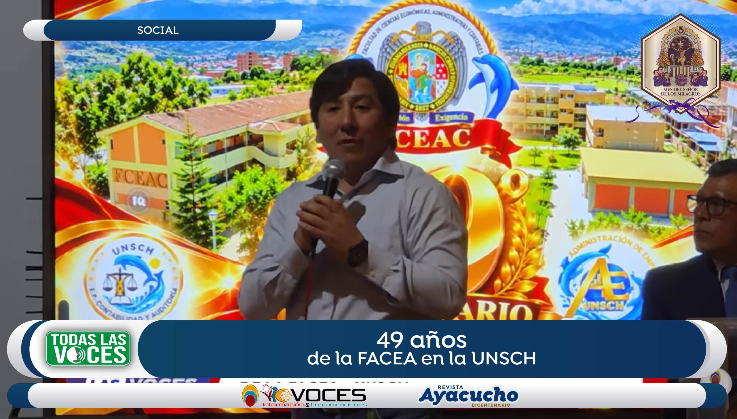 49 años de la FACEA en la UNSCH